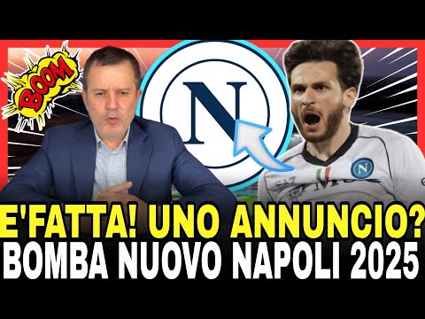 FINALMENTE! BOMBA MERCATO! NOTIZIA APPENA USCITA! NAPOLI NEWS FINALMENTE! BOMBA MERCATO! NOTIZIA APPENA USCITA! NAPOLI NEWS
