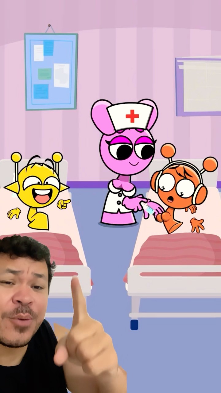 QUANDO VOCÊ VAI TOMAR INJEÇÃO #mayumigames #sprunki #shortsvideo #youtubeshorts