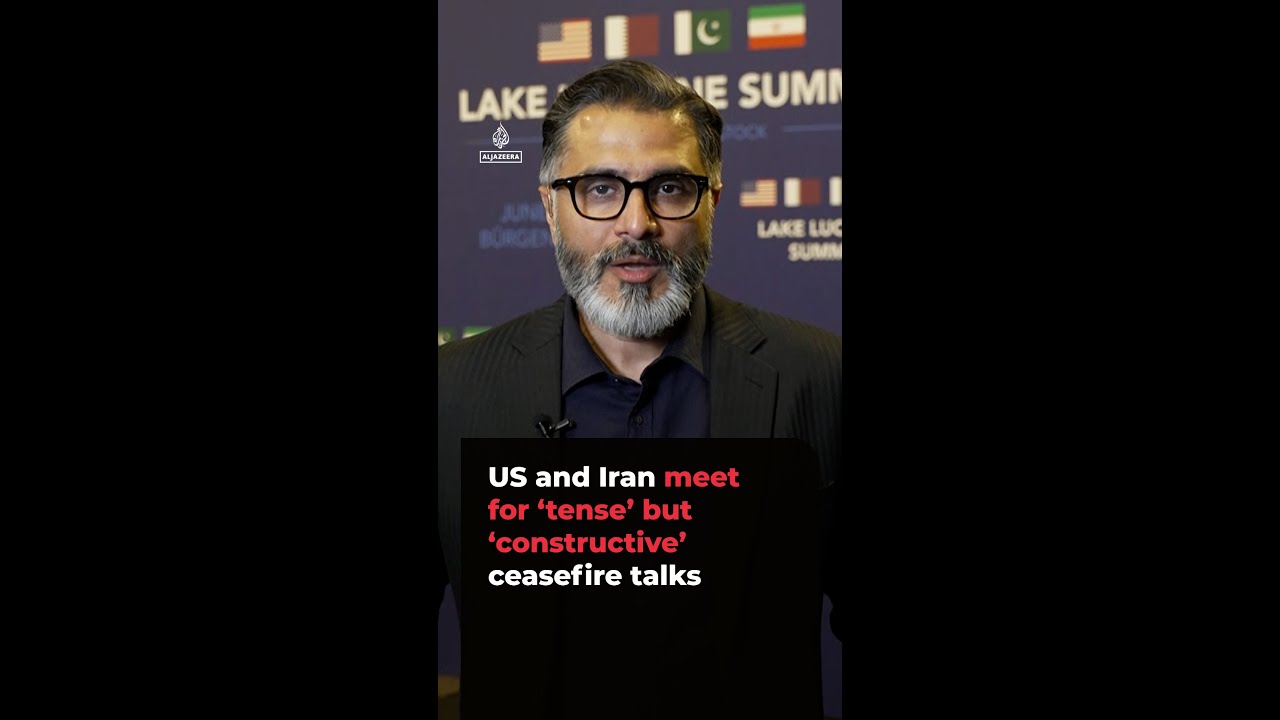US and Iran meet for ‘tense’ but ‘constructive’ ceasefire talks