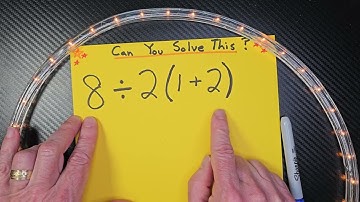Can You Solve This Order of Operations Problem?