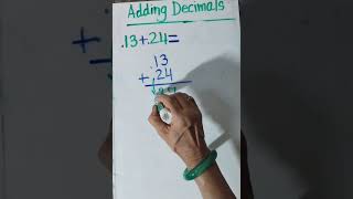 Adding Decimals