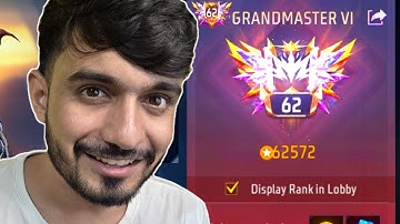 Grandmaster Rank Push For Top 1 | Phone Player | Free Fire Live