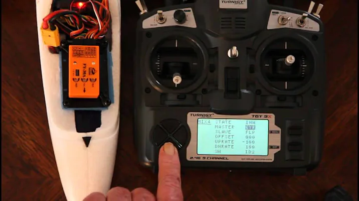 Program Turnigy 9X for FY30A Stabilizer