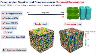 Tension Compression Ni based Superalloys