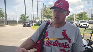 One-on-one: Luken Baker talks with FOX 2 on 2025 Spring Training