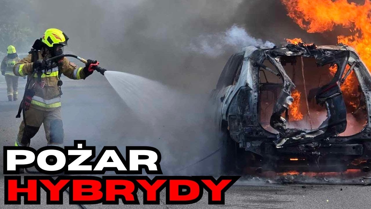 POŻAR HYBRYDY Wyjazd Alarmowy OSP!!!