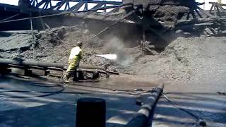 10k waterblasting a tickener tank 2