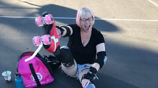 Derby Diaries 6- Roller Derby Bootcamp- Learning to Roller Skate- Defying the Age Boundaries- SVRG