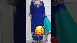 Dm us to buy this beautiful suit 😍 Customise in any color contrast #viralvideo #suit #handwork