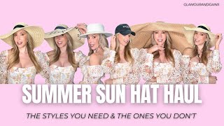 Summer Hat Try On Haul The Best Sun Hats For Every Budget