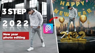 Happy new year 2022 photo editing in PicsArt || Vijay maher new year photo editing @vijaymahar screenshot 2