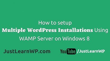 How to set up Multiple WordPress installation Using WAMP Server on Windows 8