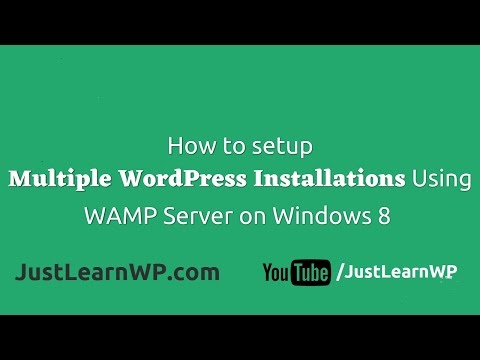 How to set up Multiple WordPress installation Using WAMP Server on Windows 8