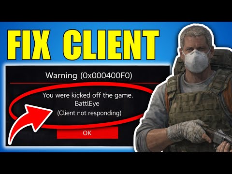Fix DayZ BattleEye Client Not Responding Error - Guide 2026