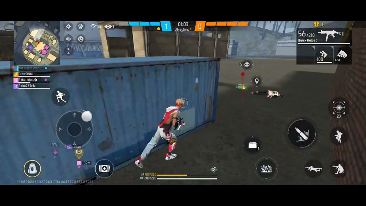 🔥 Next Level Free Fire Ranked Gameplay | Epic Rush and Unbelievable 1v4 ...