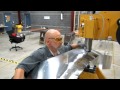 Baileigh industrial mh37multi power hammer making a 427 cobra fender in 11 minutes