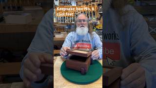 Keepsake box, No. 6, cool legs #woodworking #diy #shorts