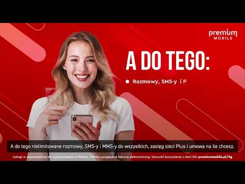 Przenieś numer do Premium Mobile lub wybierz nowy i zyskaj 2x więcej GB przez pierwsze 3 miesiące! - video from Premium Mobile