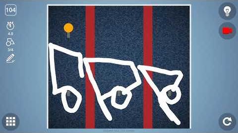 Check out how I solved level 104 in Brain It On! #BrainItOn