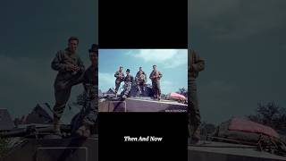 Amazing Then And Now Photos From WW2 in Normandy