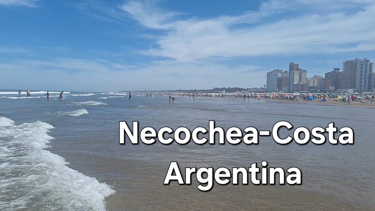 Cómo es la playa de Necochea-Argentina 🇦🇷