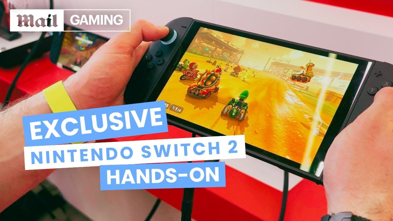 Nintendo Switch 2 - Exclusive Hands-On Experience - YouTube