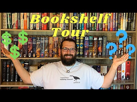 Bookshelf Tour!! Fantasy, Sci–fi Collection discussion with TreeBeard