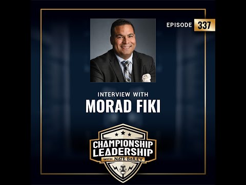 Morad Fiki Revolutionizing Luxury Homes For Success Championship Leadership Nate Bailey 