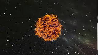 planet exploding