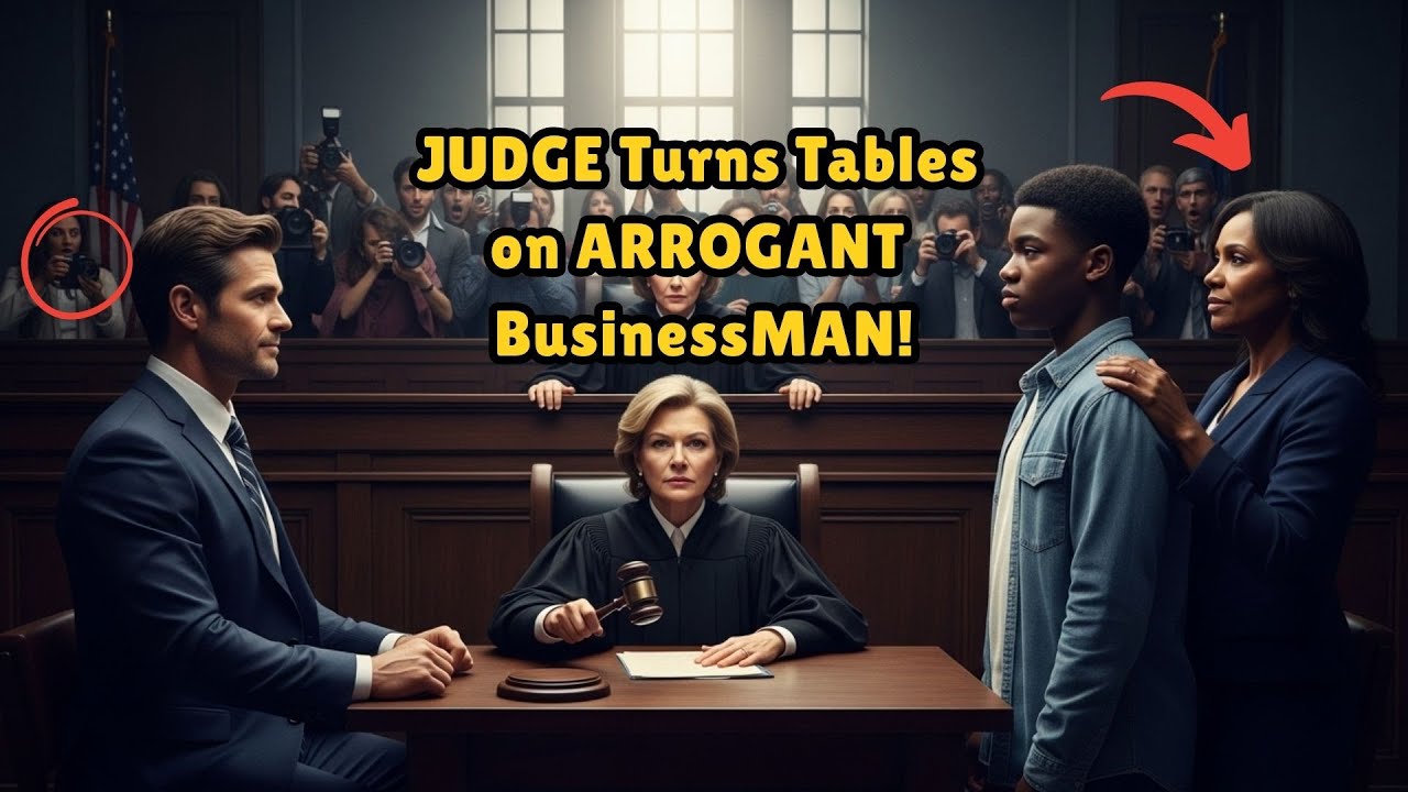 Arrogant Businessman Mocked Teen—But the Judge’s Twist Changed Everything
