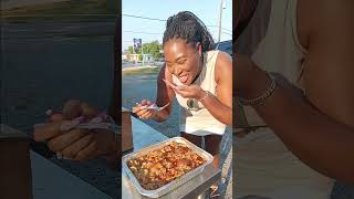 Chatham Alabama Got A Half Pan of My World 🌎 Famous Alabama Red Sauce Gourmet Chitterlings!