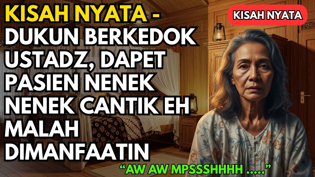 KISAH NYATA - DUKUN BERKEDOK USTADZ, dapet pasien nenek nenek cantik eh malah dimanfaatin