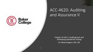ACC4620 CH10 Part2
