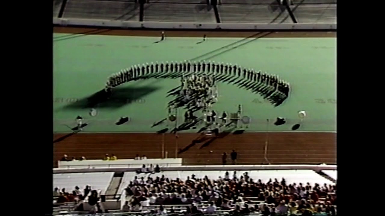 Sudan High School Band 1990 UIL 1A Texas State Marching Contest YouTube