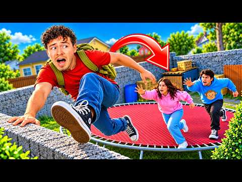 ICH schalte das TRAMPOLIN ENDE in SCHOOLBOY RUNAWAY 3 frei!