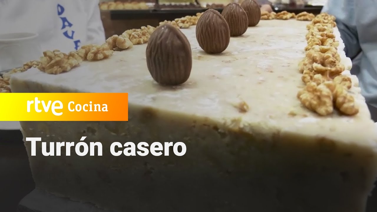 Turrón casero - Aquí la Tierra | RTVE Cocina