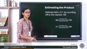 Grade 4 Mathematics Chapter 3 Class 9 Estimating the Product