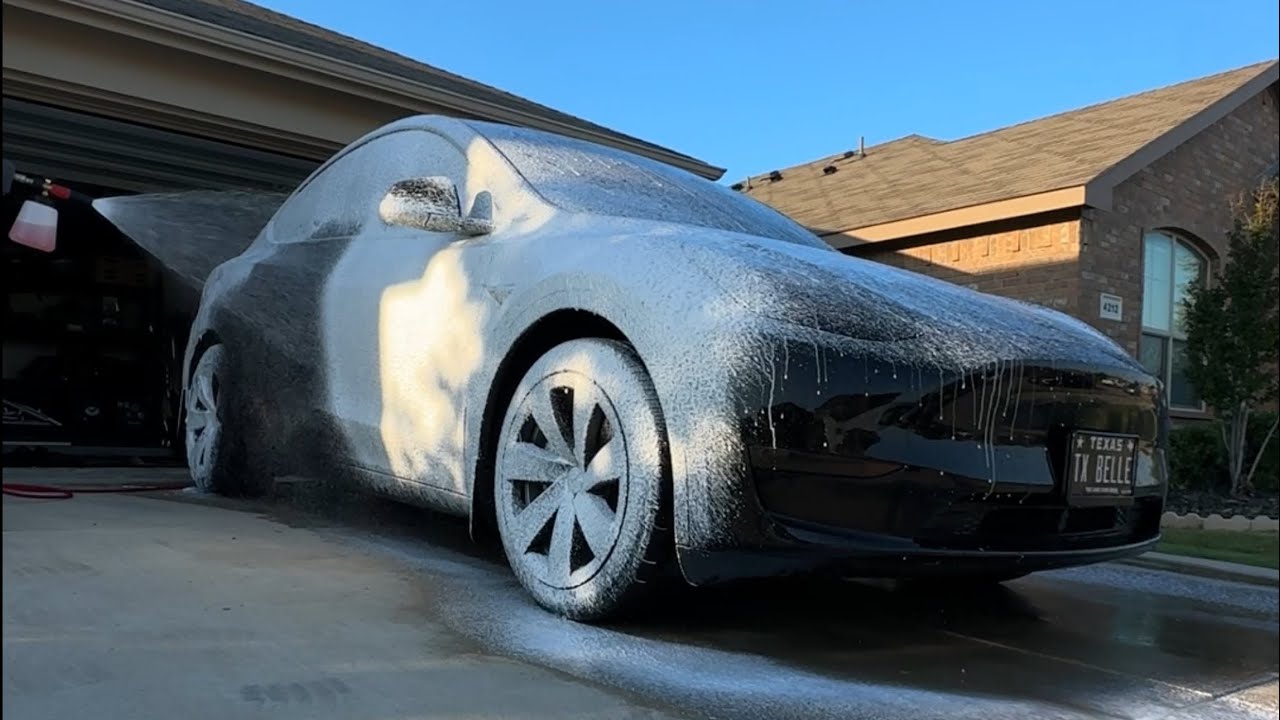 Maintenance Wash Tesla Model Y 7 Seat Oh So Detailed Auto Detailing