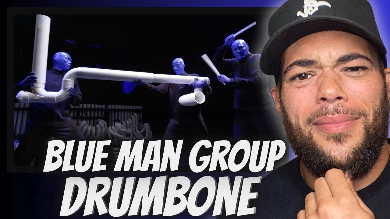 ИНТЕРЕСНО!| ВПЕРВЫЕ СЛЫШУ Blue Man Group — РЕАКЦИЯ Drumbone