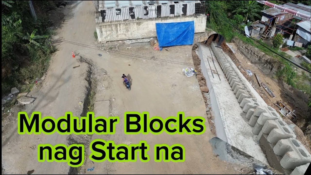 Ulas flyover nag Start na sa paglagay ng Modular.