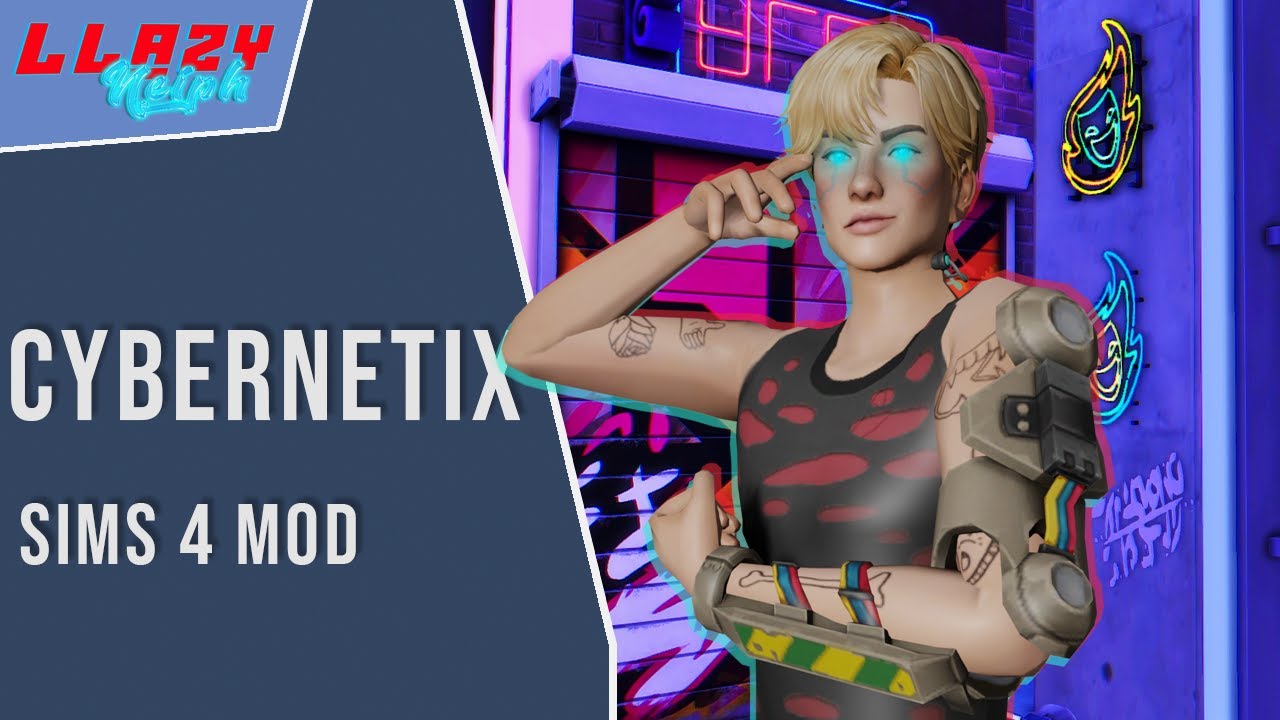 The Sims 4 Cybernetix Mod Youtube