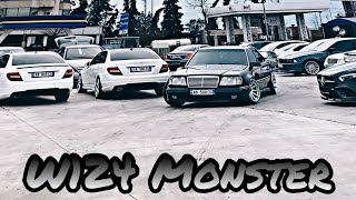 W124 E500 M113 V8 /Start Up / Exhaust Sound / Acceleration / Burnout Drift / BMW M5 E60 / Drag Race