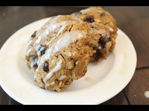 Easy Oatmeal Raisin Cookies (Sugar,Oil,Gluten Free)