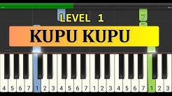 melodi piano kupu kupu yang lucu  - tutorial piano grade 1 - lagu anak indonesia - not pianika  - Durasi: 1:51. 