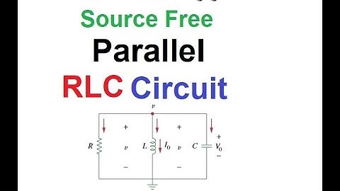 (U)LCA(A)| Ex8.5(1) &(2) Source Free Parallel RLC circuit