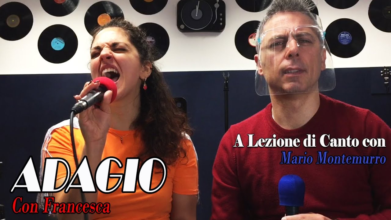 ADAGIO di LARA FABIAN. A Lezione di Canto con il M° Mario Montemurro