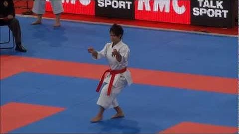 Kata UNSU by Sandy Scordo - 21st WKF World Karate Championships