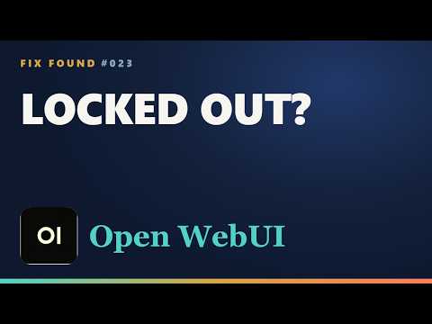 Team locked out of your local AI? Open WebUI lets them in