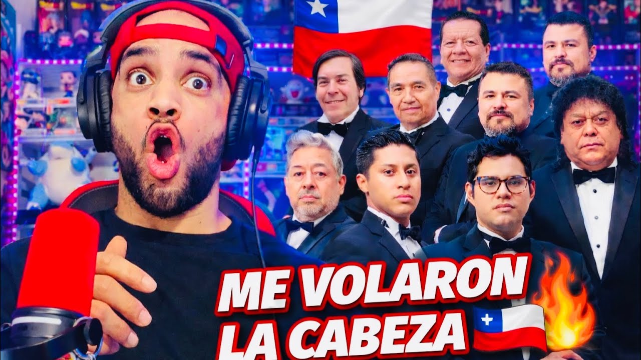 REACCIONO A LOS AUTENTICOS Los Angeles Negros DE CHILE