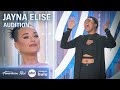 Jayna Elise Returns to American Idol with a Powerful Rendition of 'The Climb' 🎤